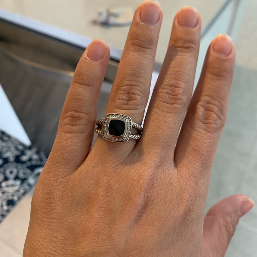 David Yurman Black Onyx Ring - Picture 5 of 5